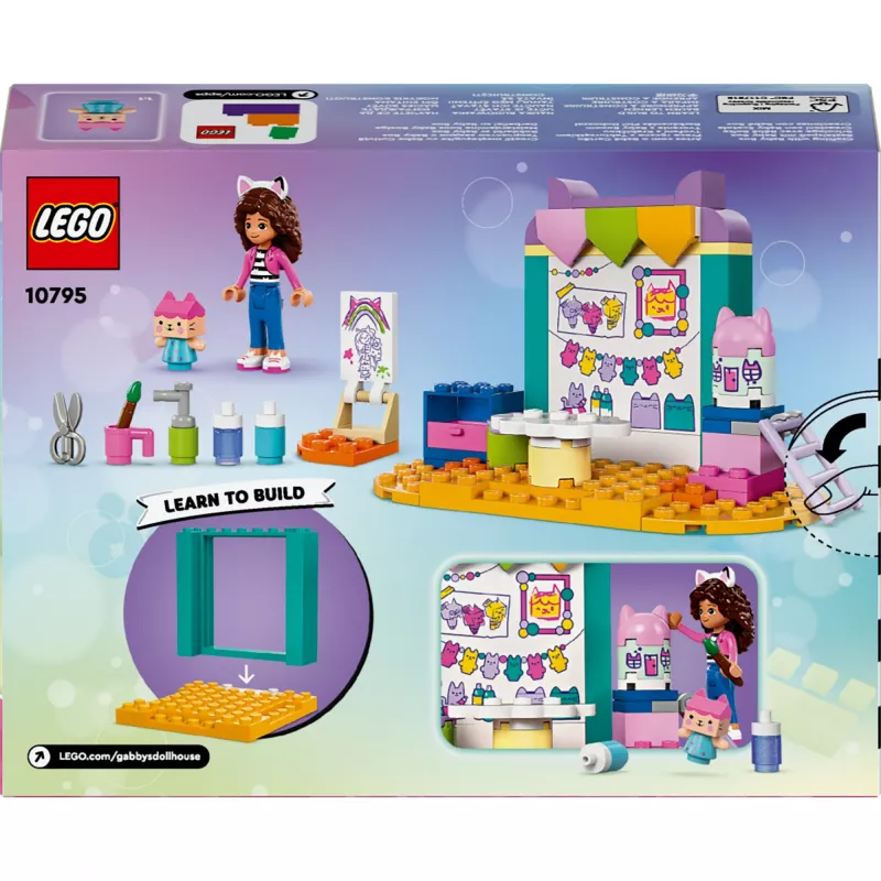 LEGO GABBY’S DOLLHOUSE 10795 Basteln mit Baby Box