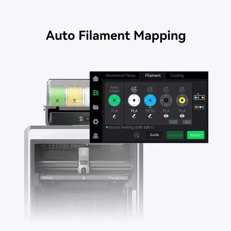 Filamenthalterung Creality 3D 1002120001 Schwarz Transparent 1 Stück