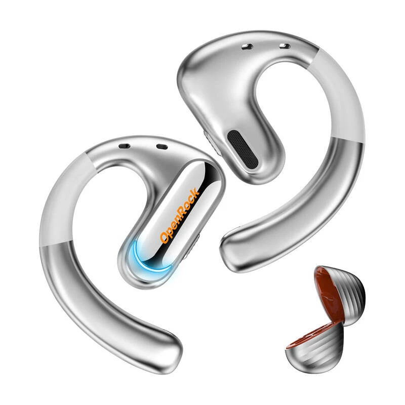 OWS OneOdio OpenRock Pro Kabellose Kopfhörer (silber)