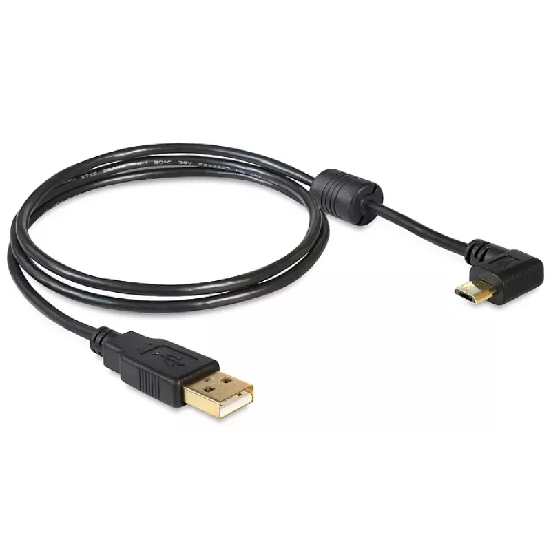 USB-Kabel DeLOCK 83147 USB 2.0 1 m USB A Micro-USB B Schwarz