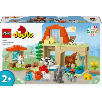 Bauspielzeug LEGO DUPLO Bauernhof Tierpflege Set 10416 — 74 Teile, 2 Minifiguren, Alter 2+