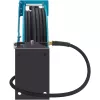 Offene Schlauchtrommel 9040OS-10, 20 Meter, Druckluftschlauch Blau, 2 Meter Anschlussschlauch