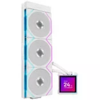 All-in-One Flüssig-CPU-Kühler lian li HydroShift II LCD-S 360mm mit RGB und LCD-Anzeige