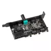 Lamptron CFM36 Lüfter- und RGB-LED-Controller für PCI-Slot, schwarz