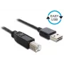 USB-Kabel DeLOCK 3 m USB 2.0 A - B Stecker/Stecker