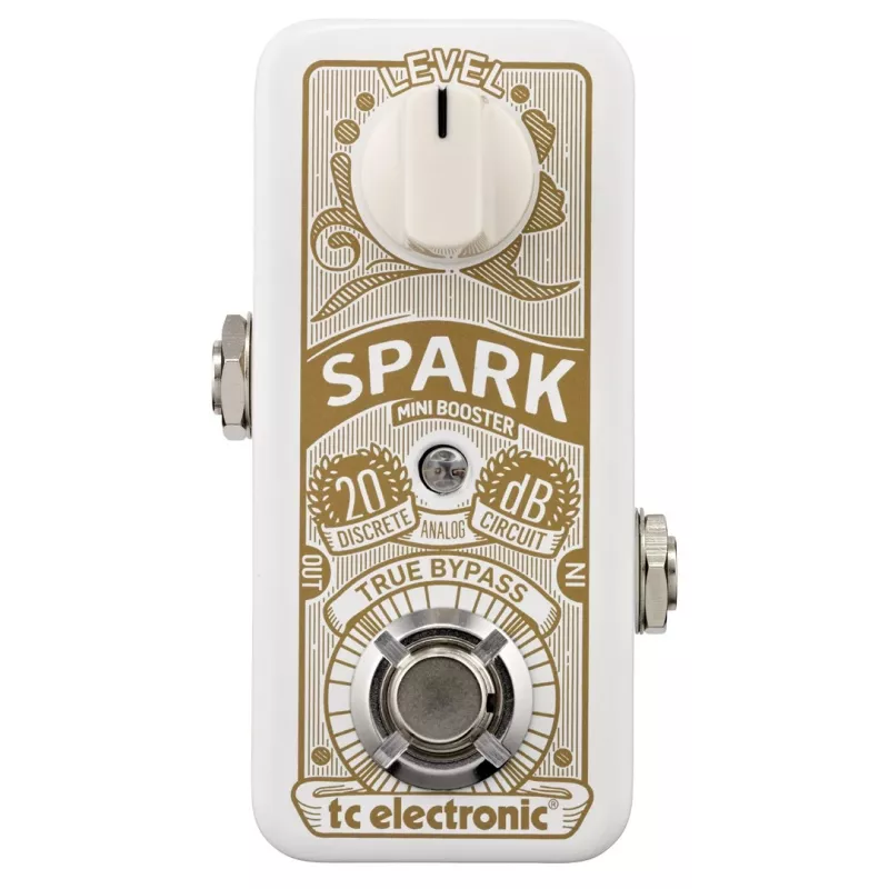 TC Electronic Spark Mini Effektpedal Weiß