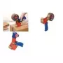 tesa Packer Handabroller für 50mm x 66m Rollen, Blau-Rot (56402-00002-00)