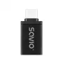 Savio AK-80 Videokabel-Adapter 0m USB Typ-A USB Typ-C Schwarz