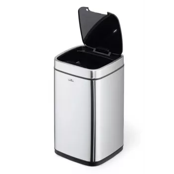Durable TOUCH 12L Rechteckig Edelstahl Silber Schwarz