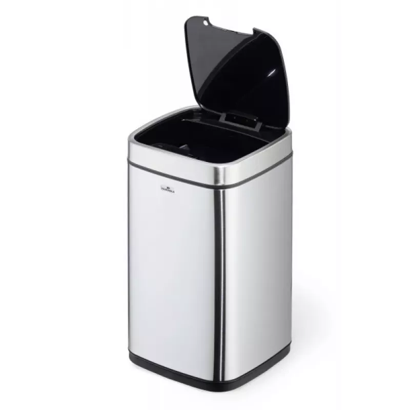 Durable TOUCH 12L Rechteckig Edelstahl Silber Schwarz