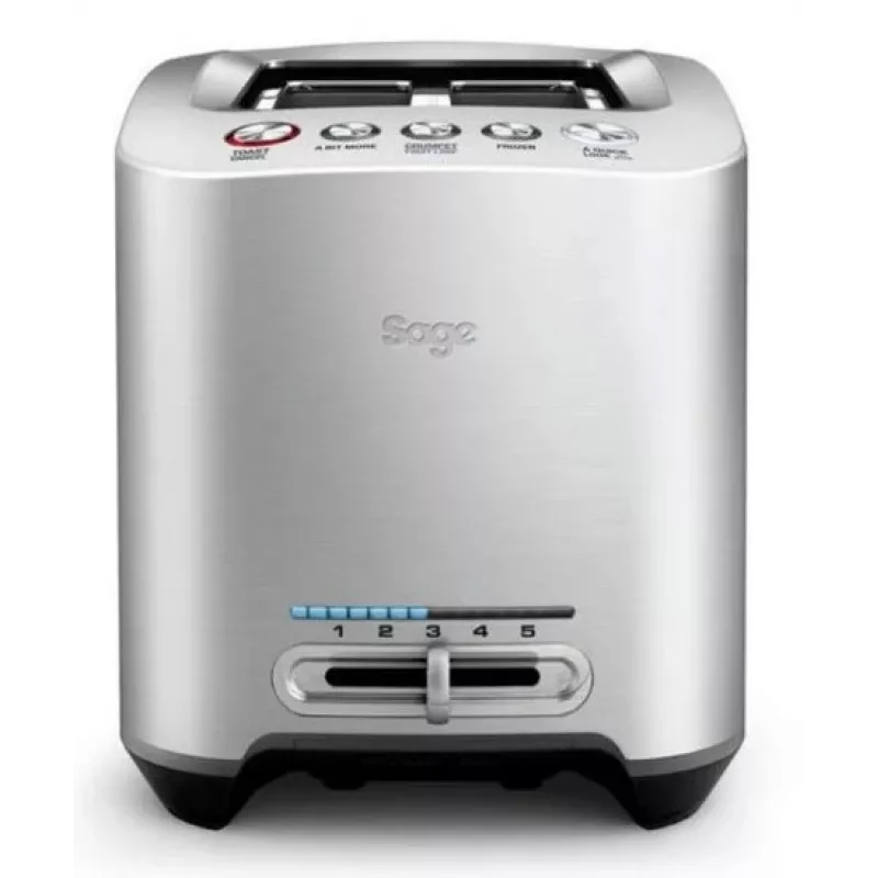 Sage the Smart Toast 5 2-Scheiben Silber