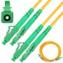 Patchcord Extralink LC/APC–LC/APC Singlemode Duplex 9/125 µm G.657.A1, 2 m