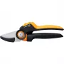Fiskars X-Series P941 Gartenschere Amboss Schwarz, Orange