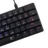 Mechanische Tastatur White Shark Nagamaki Schwarz — US-Layout, rote mechanische Schalter
