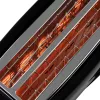 Toaster Jata JETT1585 2-Scheiben 1400 W Schwarz Tasten Drehregler 230 V Schlitzbreite 25 cm Schlitztiefe 3 cm