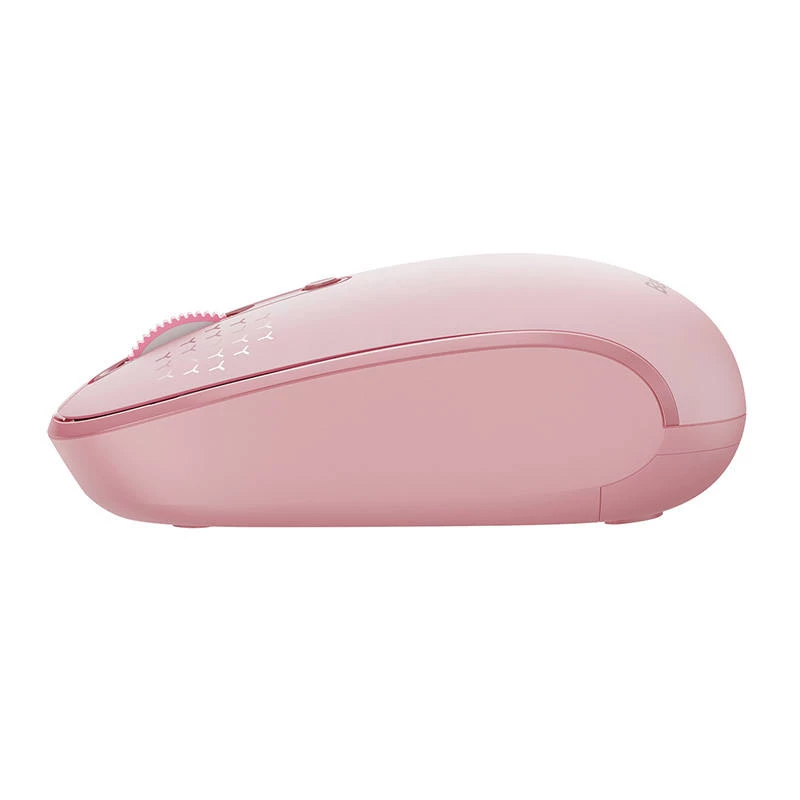 Kabellose Maus Baseus F01B Tri-Mode 2.4G BT5.0 1600 DPI (pink)
