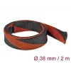 Kabelschlauch DeLOCK 20753 Schwarz Rot