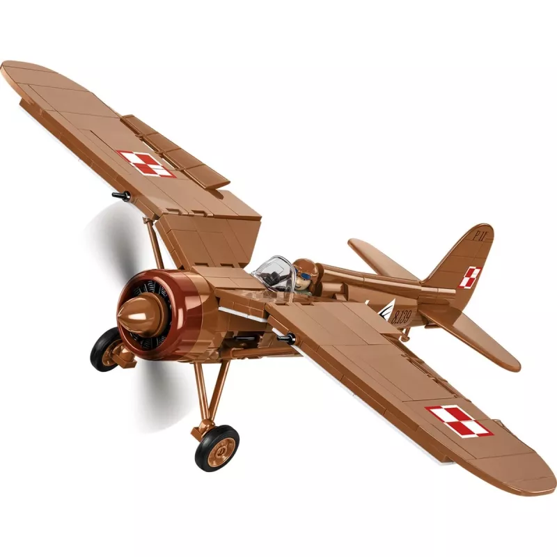 Bauset COBI PZL P.11c 320 Teile Zweiter Weltkrieg