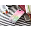 iKins Schutz-Hülle für Apple iPhone 8/7 – Wasserblumen-Muster, weiß