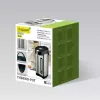 Feel-Maestro MR-081 Thermopott 3,8 l Silber, Schwarz