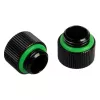 Fitting BitsPower Touchaqua — Messing, schwarze Oberfläche, 10 mm Breite