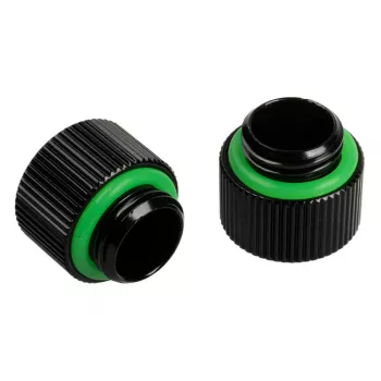 Fitting BitsPower Touchaqua — Messing, schwarze Oberfläche, 10 mm Breite