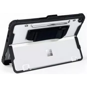Schutz-Handschlaufe-Hülle jt berlin für Microsoft Surface Pro 12-Zoll 1. Edition, schwarz transparent