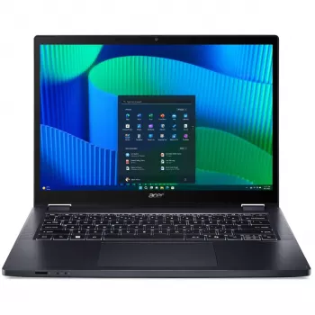 Hybrid (2-in-1) Laptop Acer TravelMate TMP414RN-54-TCO-5496 — Intel Core Ultra 5 125U, 14 Zoll WUXGA Touch, 16 GB DDR5, 512 GB SSD, Windows 11 Pro, Blau