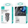 Autoladegerät usams CC164CC01 30W mit 1×USB-A und 1×USB-C für schnelles Laden
