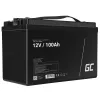 Fahrzeug-/Marine-Freizeitbatterie Grün Cell AGM30 12 V 100 Ah verschlossene Blei-Säure-Batterie (VRLA), wartungsfrei, 171×214×330 mm