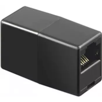 RJ-45 Adapter Goobay 50260 Schwarz