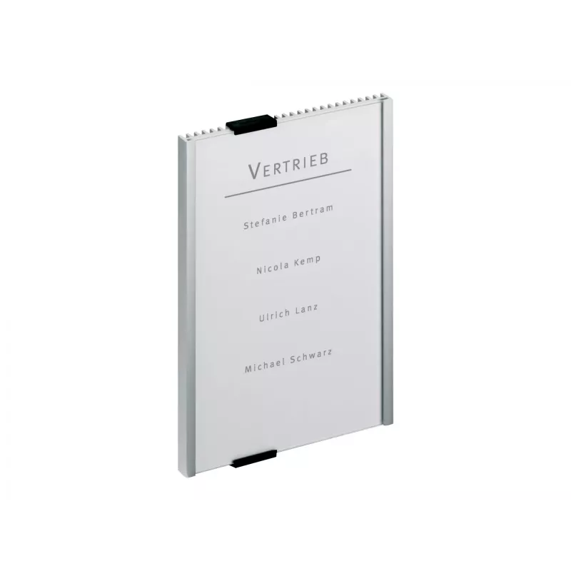 Langlebiges Info-Schild Acryl Aluminium Silber 4806-23