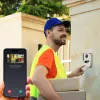 Videotürsprechanlage Tellur TLL331511 1080P mit Entriegelungsfunktion und Innengong