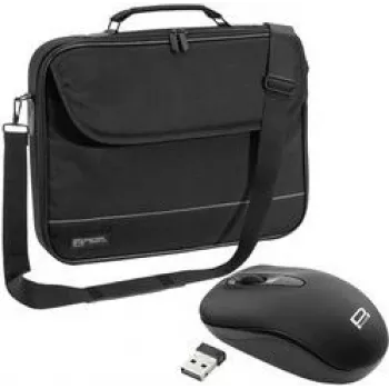 PEDEA Notebook-Tasche Fair 15.6 (39,6 cm), schwarz + PC-Maus (SET010-66068010)