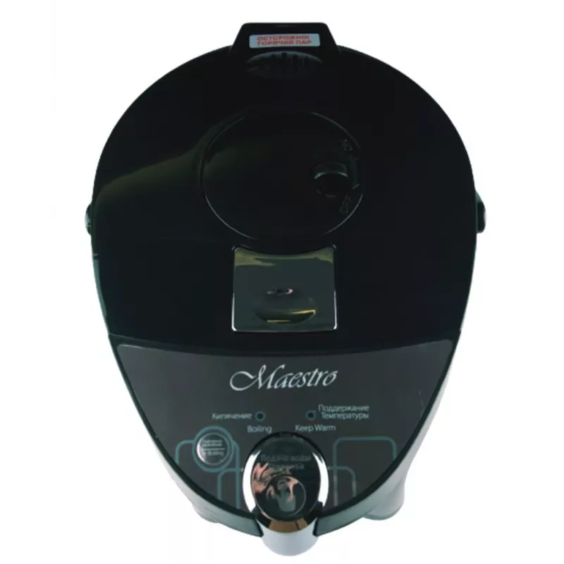 Feel-Maestro MR-081 Thermopott 3,8 l Silber, Schwarz
