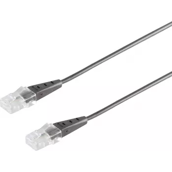 Netzwerkkabel S/CONN 70078-S-6 Schwarz 6 m