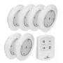 Maclean Energy MCE165 Fernbedienungs-LED-Lampen-Set, AAA-Batterien, 6 Stück im Set