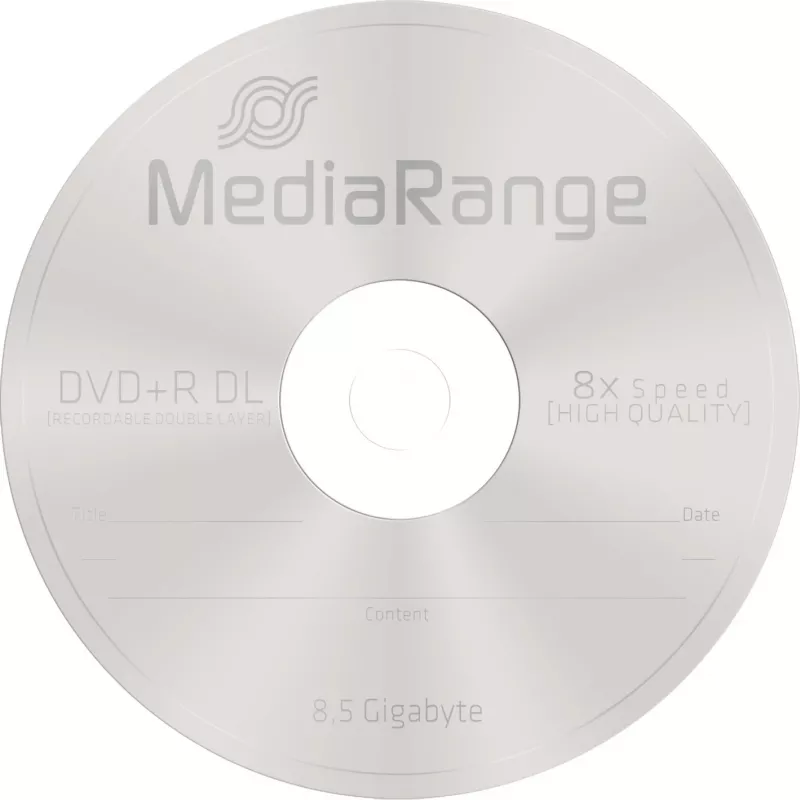 DVD+R DL MediaRange MR466 8,5 GB 10 Stück