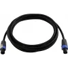 Lautsprecherkabel PSSO 4x2,5 mm², 5 m, schwarz