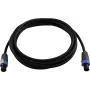 Lautsprecherkabel PSSO 4x2,5 mm², 5 m, schwarz