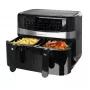 Heißluftfritteuse Emerio AF-126672.4 9 L Doppel 2400 W Schwarz