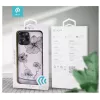 Schutzhülle Devia Crystal Flora für iPhone 12 mini — schwarz