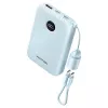 Powerbank Vention 10000mAh 22,5W — 2× USB‑C, 1× USB‑A, blau