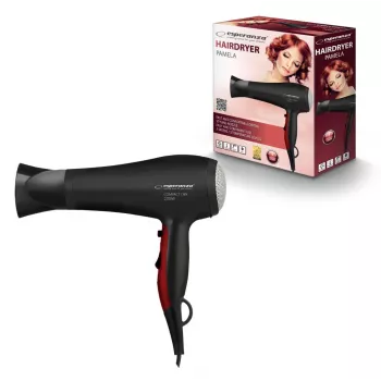 Esperanza Ebh004k Pamela 2200W Haartrockner Silber