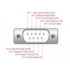 DeLOCK Adapter USB 2.0 Typ-A auf Seriell RS-232 D-Sub 9-polig Stecker 0,25 m