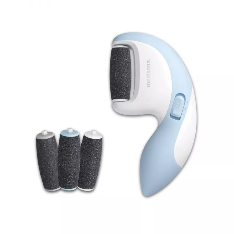 Elektrischer Nagelpolierer Medisana CR 870 – 3 Aufsätze, blau/weiß
