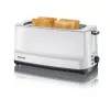 Toaster Severin AT 2234 4 Scheiben 1400 W Grau Weiß