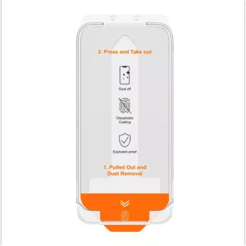 Glass Service KIT+ANTI-DUST IPHONE16E/14/13/13PRO 10-Packung