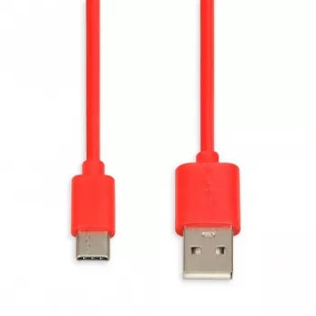 USB-Kabel IBOX IKUMTCR 1 m, USB A auf USB‑C, USB 2.0, rot