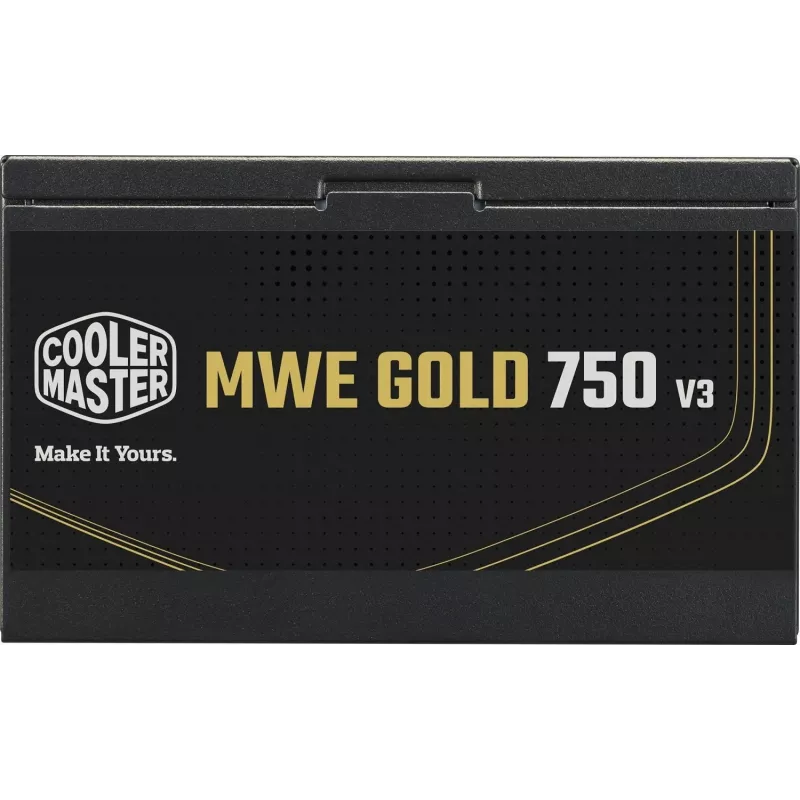Netzteil Cooler Master MWE GOLD 750v3 ATX 3.1 750W 80 PLUS Gold nicht modular, 6x SATA, 4x 6+2 PCIe, 2x 4+4 EPS